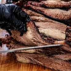 [글램쿡] 정통 텍사스 브리스킷 바베큐 슬라이스 1kg+소스3개증정, 1개, 1kg