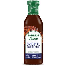 월든 팜스 소스 (12 액량 온스 (1개 팩) 오리지널 바 Walden Farms Original Barbecue Sauce – Zero Calorie Low Carb Ket, 1개