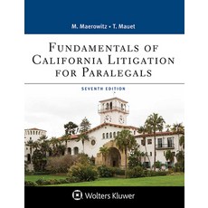 Fundamentals of California Litigation for Paralegals Paperback, Aspen Publishers, English, 9781543817201