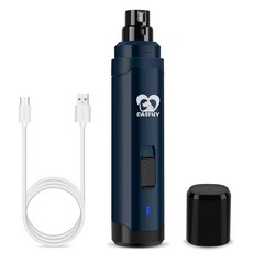 카스푸이 네일 중형 2단 위한 대형견 업그레이드 그라인더 고양이를 전문가용 소형 전기, Bdark Blue