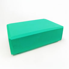 요가블럭 필라테스블럭 요가도구 필라테스 스트레칭 홈트 EVA, 민트, 1개