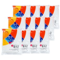 한주 꽃소금 1kg x 12개