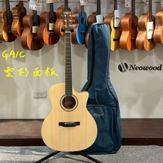 Neowood GA-1C 雲杉面板 入門民謠吉他, 1個