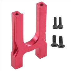 Arrma 1/8 Kraton Outcast Typhon Talion의 금속 센터 Diff Mount 1/7 위반 무한 모하비 RC 자동차 업그레이드 부품, 빨간색