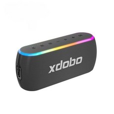 喜多寶 XDOBO X8 60W 三代 RGB 療癒燈光 重低音 戶外 藍牙音箱, 黑色, X8 III