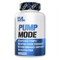 EVLUTIONNUTRITION Pump Mode運動補給素食膠囊, 1罐, 90顆