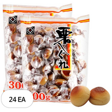 밤모양 시구레, 300g, 24개