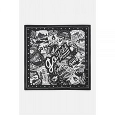 코오롱스포츠 남녀공용 하이킹 그래픽 반다나 QEAAX26111BLK QEAAX26111BLK 426694, XXX, 블랙