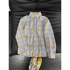 안감 기모 체크 셔츠 루즈핏 남방 M-5XL