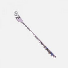 티타늄 홍학 롱스푼 포크 샤틴 민자 스푼 컬러 샌딩 사과 스테인리스 젓가락 해당화 청, 없음