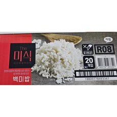 The미식 백미밥, 210g, 20개