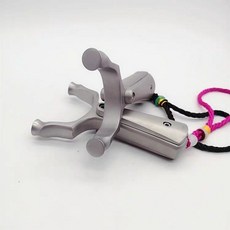 攝魂G10不銹鋼直板彈弓 圓頭彈弓 飛虎掌中寶 扁皮筋彈 戶外運動玩具, 1個, 70外寬13撐頭全鋼攝魂,裸弓一把