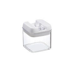 小優購物密封罐，多功能收納保鮮罐，透明設計，防潮保鮮，多尺寸可選，廚房儲物好幫手, 1個, 新款密封罐-500ml