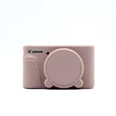 캐논 파워샷 카메라용 소프트 실리콘 케이스 가방 스킨 고무 커버 SX730, 08 Type2 gray
