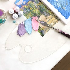 투명 아크릴 팔레트 20 x 30, 1개