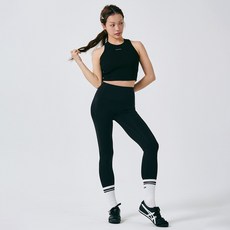 [콘치웨어] 여성 레깅스 코어핏 9부 레깅스 필라테스 요가