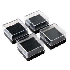 일본제 핀 뱃지 케이스 4개입, 4개, 단일