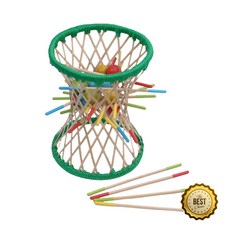 집중력 소근육놀이 막대꽂기 구슬쌓기 게임 끼우기놀이 어린이날선물 교구, 1개