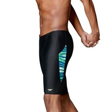 Speedo 남성용 수영복 Jammer ProLT 프린트 팀 색상 블루 180158