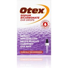 딱딱해진 귀지용 오텍스 중탄산나트륨 드롭 10ml, 딱딱해진 귀지용 오텍스 중탄산나트륨 드롭, 10ml