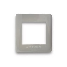 國際牌Panasonic 家庭保安燈專用鋁合金蓋板 （附發票）, 白色+銀邊WTRF8400WS, 1個