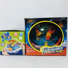 100關迷宮球 走珠球 迷宮球 益智玩具 智慧軌道球 魔幻智力球 軌道球, 1個