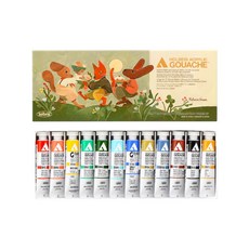 Holbein 好賓 X 瑞貝卡・格林 不透明壓克力 20ml 12色套組（2024年重新發行版）