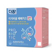 [약국전용] 더팜 이지바울 베베키즈 60포 x 1통 2개월분 50억 CFU 보장 프로바이오틱스 우리아이 장튼튼 장건강 맞춤 특허 유산균, 1개, 60회분