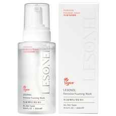 [르소넬 여성청결제] 미국 FDA 인증 약산성 락토 페미닌 포밍 워시, 1개, 300ml
