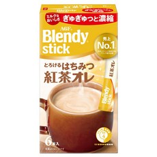 AGF Blendy 入口即溶蜂蜜紅茶條, 家用, 6入, 9.3g