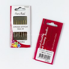 ｛手作家園｝手縫針加米修sewmate 十字繡刺繡針 97022G/ 97021G [SN-E41], 1個