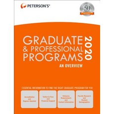 Graduate & Professional Programs: An Overview 2020 Hardcover, Peterson's