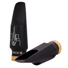 THEO WANNE 美國薩克斯風膠嘴 NY Bros III Alto 中音薩克斯風 (全新第三代), 1個, 8