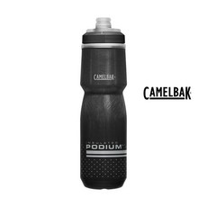 카멜백 포디움 포디엄 칠 보냉 자전거 물통 24온스 710ml, 1개, 블랙