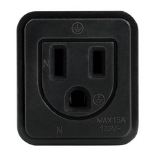 節能分接插座，多孔省電安全插座，居家辦公節能首選, 28款- (黑)美式D型3P三面插, 1個, 1mm