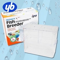 다팜아쿠아 YB 와이비 IPO 아이포 난태생 구피 몰리 플래티 접착식 대형 부화통 (15x7x13cm), 1개