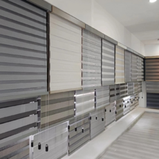 百葉窗簾 捲簾 斑馬簾, 8022-1 基礎款珠鏈無蓋上軌款, 5件