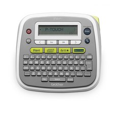 브라더 라벨프린터 PT-D200, 1개, PT-D200,사은품 12mm (투명용지 파랑글자)