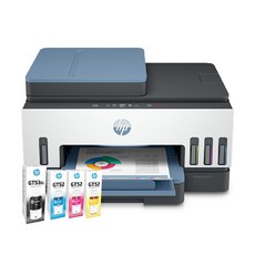 HP Smart Tank 795 Wifi連續供墨傳真複合機, 【升3年保優惠】795+1黑3彩原廠墨水, 1個, 優惠組