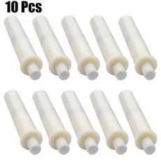 10 세트 보호 댐퍼 문짝 가구 찬장 버퍼 래치 캐비닛 캐치 회색 푸시 시스템 바닥, 1) White
