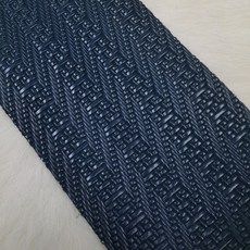 編織紋藍色檯球杆握把皮料, 藍紋,0.7, 1個