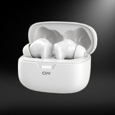 CW 真無線降噪耳機 ANC主動式降噪 HIFI音質 藍牙耳機, 白色, CWBHE01