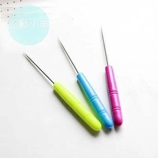 心動小羊 .方形土司貓美麗諾羊毛羊毛氈材料包、可製作成手機吊飾、小裝飾, 1個, 戳製眼睛小工具