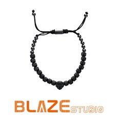 BLAZE 黑豹編織手鍊 男女可戴