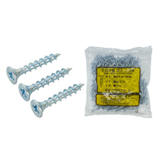 명화금속 목재용피스 코스 백색 6x38mm 500개입, 코스 백색 #6x38(500개)