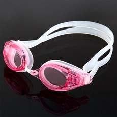 후그 아동수경 모음 노미러 미러코팅 물안경, 411N-핑크, 1개