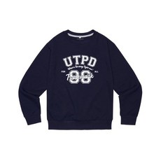 UNTAPPED STUDIO UTPD 96 아치 소프트 테리 맨투맨 티셔츠 네이비 275914