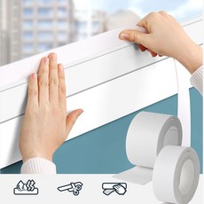 추운날 창문 결로방지 물흡수 테이프 2P 온도차 비 눈, 물흡수테이프2M 중 2P, 물흡수테이프2M 중 2P