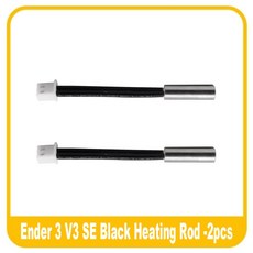 크리에이티 엔더 3 V3 SE 서미스터 히팅 튜브 카트리지 히터 24V 40W 및 서미스터 260 ° C 3D 프린터 부품, 2)2PCS-Heating rod