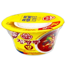 오뚜기 맛잇는컵밥 진짬뽕밥, 217.5g, 12개